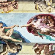 پازل ۱۰۰۰ تکه خلقت انسان اثر میکلانژ