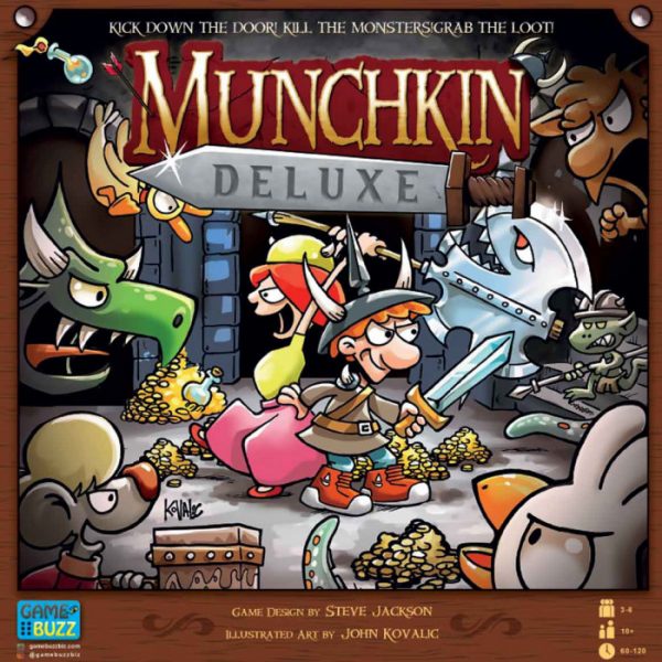 بازی فکری مانچکین (munchkin deluxe)