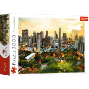 پازل ۳۰۰۰ تکه غروب بانکوک – تایلند Trefl Red 3000 Piece Puzzle – Sunset in Bangkok