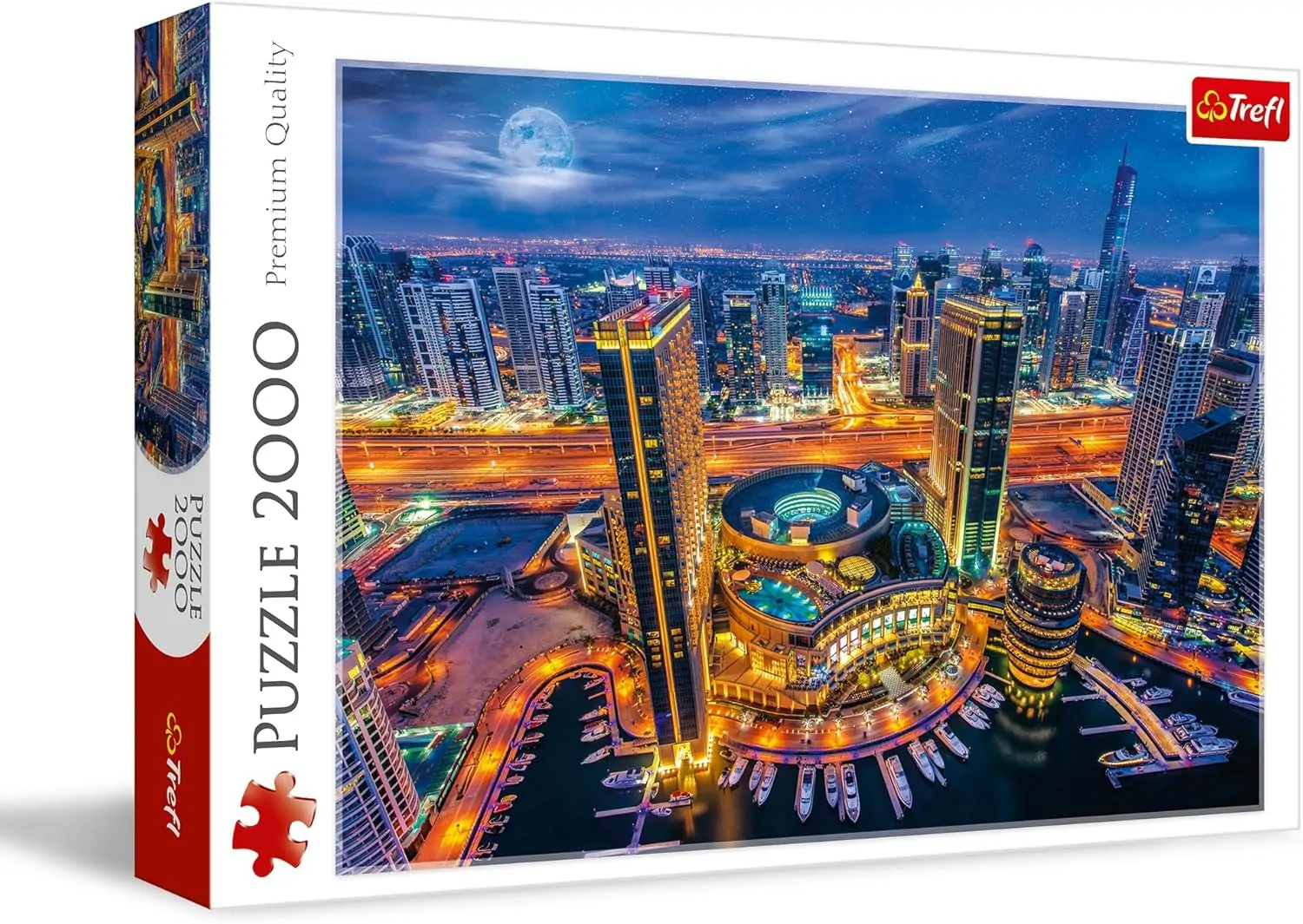 پازل ۲۰۰۰ تکه چراغ های دوبی – امارات متحده عربی Trefl  – 2000 pcs – Lights of Dubai