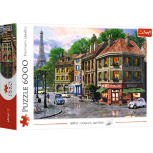 پازل ۶۰۰۰ تکه برند ترفل خیابانی در پاریس(Trefl 65001- 6000 pcs – Street of Paris)