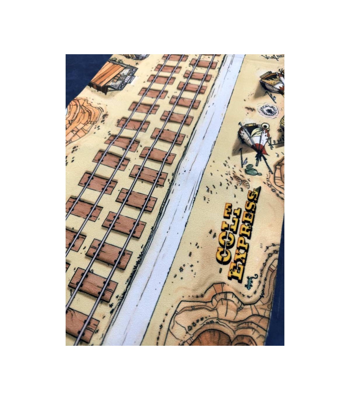 مت بازی کلت اکسپرس Colt Express playmat
