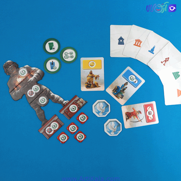 بازی بردگیم عجایب هفتگانه(سون واندرز آرشیتکت )