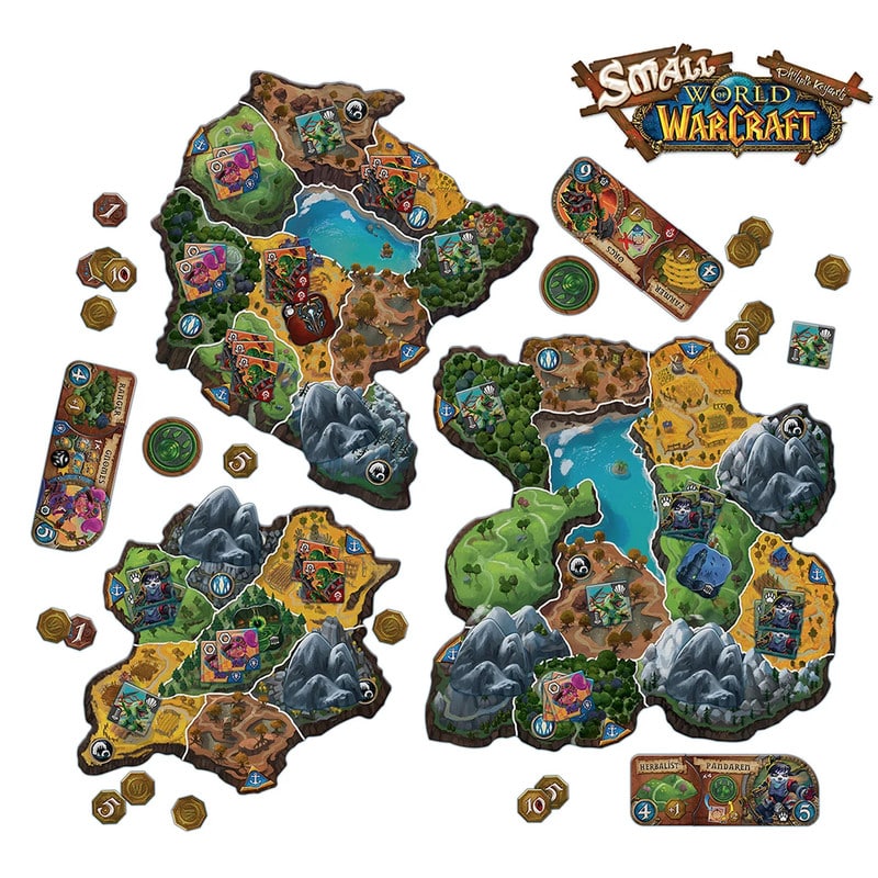 بازی دنیای کوچک دنیای وارکرفت SMALL WORLD WORLD OF WARCRAFT