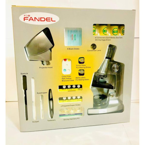 میکروسکوپ دانش آموزی فاندل زوم 1200برابرکد FAPZ-C1200