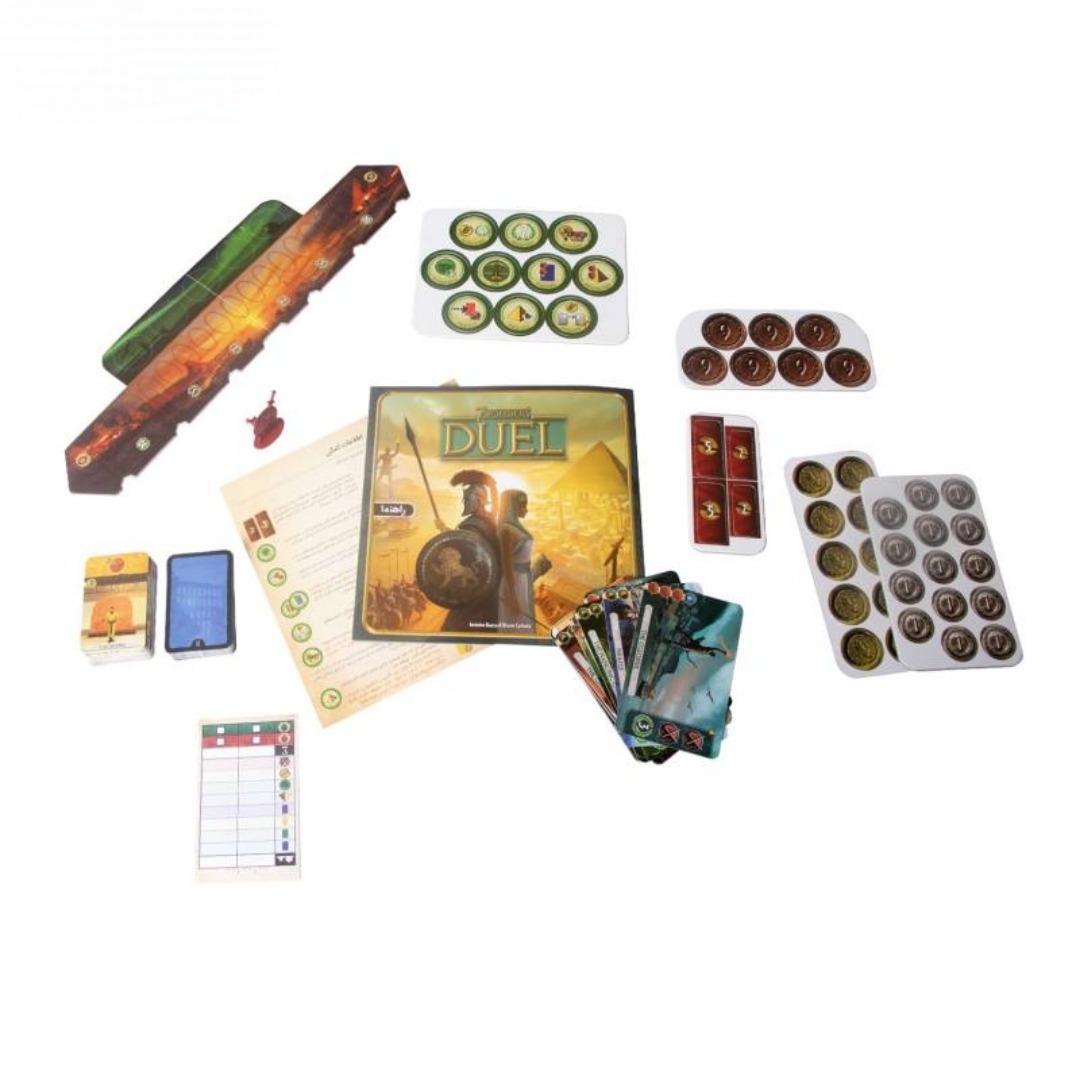 بازی عجایب هفتگانه دوئل فان تایمز SEVEN WONDERS: DUEL