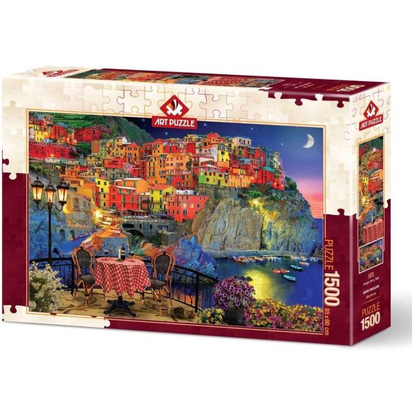 آرت پازل 1500تکه طرح سینکوئه تره Cinque Terre