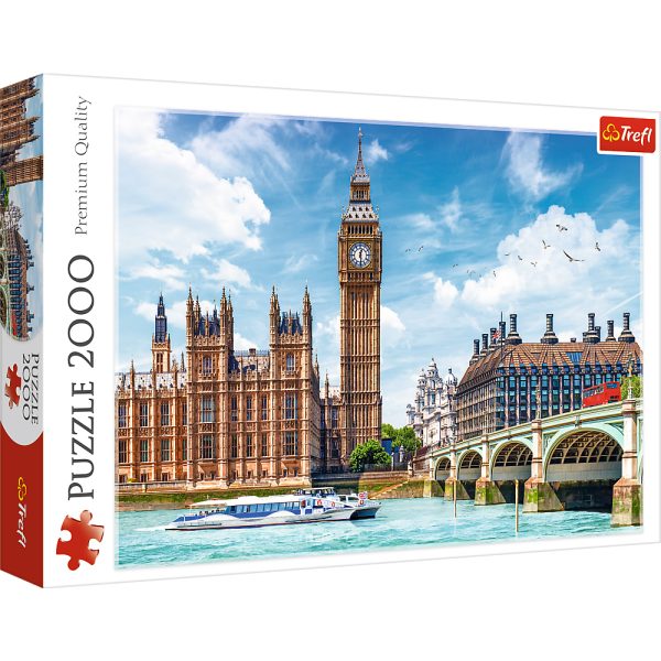 پازل 2000 تکه بیگ بن لندن Big Ben - London - England