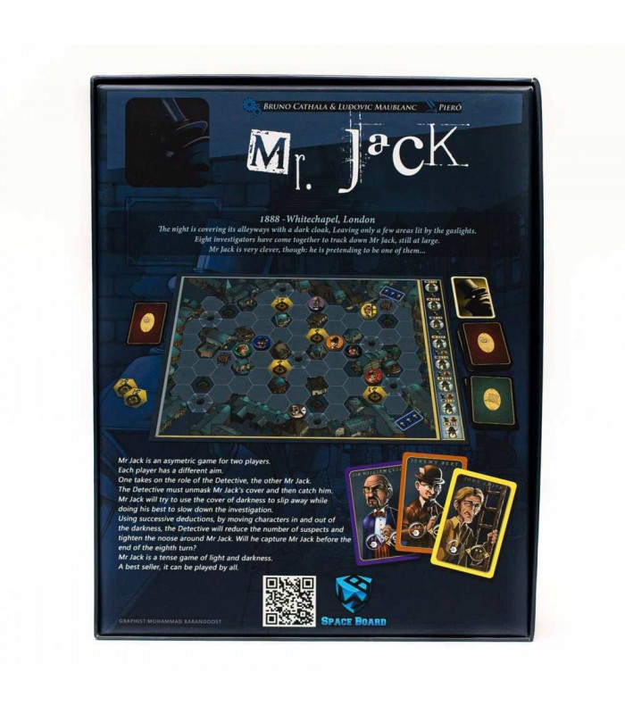 بازی مستر جک نسخه لندن با افزونه MR. JACK + EXP