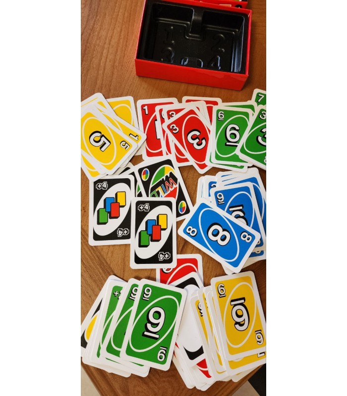 بازی کارتی اونو (UNO) ۱۲۰تایی ذهن زیبا