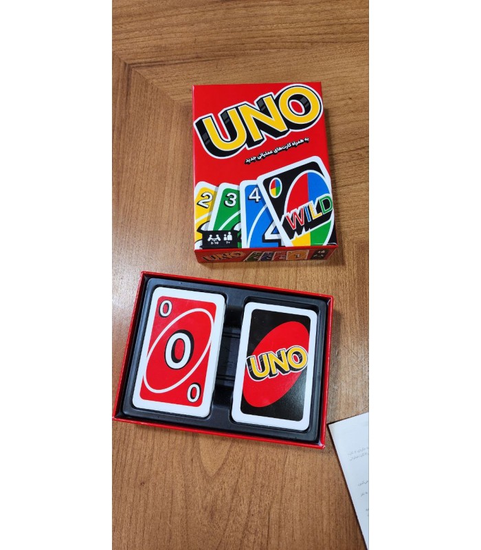 بازی کارتی اونو (UNO) ۱۲۰تایی ذهن زیبا