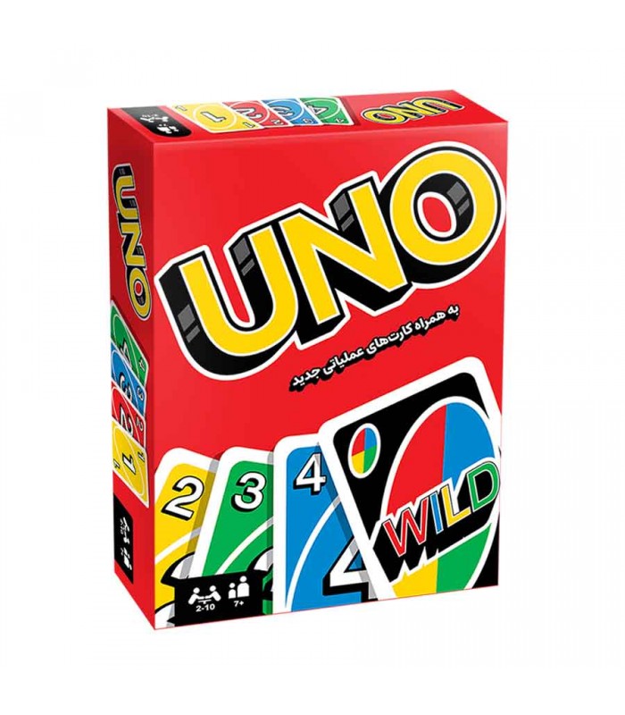 بازی کارتی اونو (UNO) ۱۲۰تایی ذهن زیبا