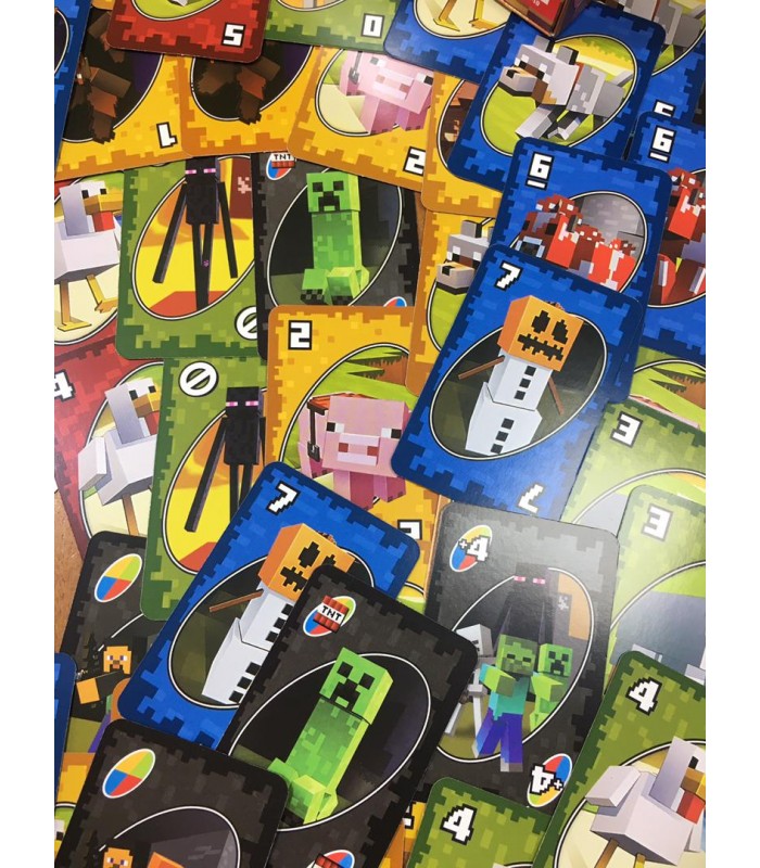 بازی اونو ماینکرفت (UNO MINECRAFT)