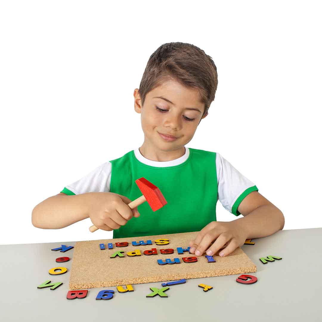 میخ وچکش الفبا انگلیسی