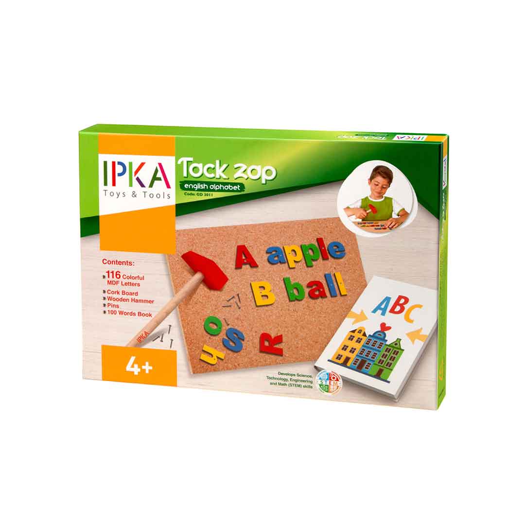 میخ وچکش الفبا انگلیسی