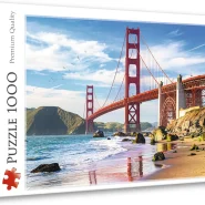 پازل ۱۰۰۰ تکه پل گلدن گیت سانفرانسیسکو آمریکا برند ترفل