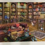 پازل ریکوردی 1000قطعه طرح کتابخانه
