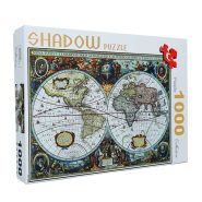 پازل 1000 تکه طرح نقشه باستانی جهان برند شادو (Shadow)