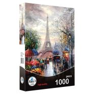 پازل 1000 تکه رونیز (Roni`s Puzzle) طرح بازار گل پاریس