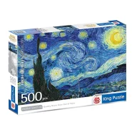 پازل 500قطعه شب پرستاره و نگوک برند کینگ