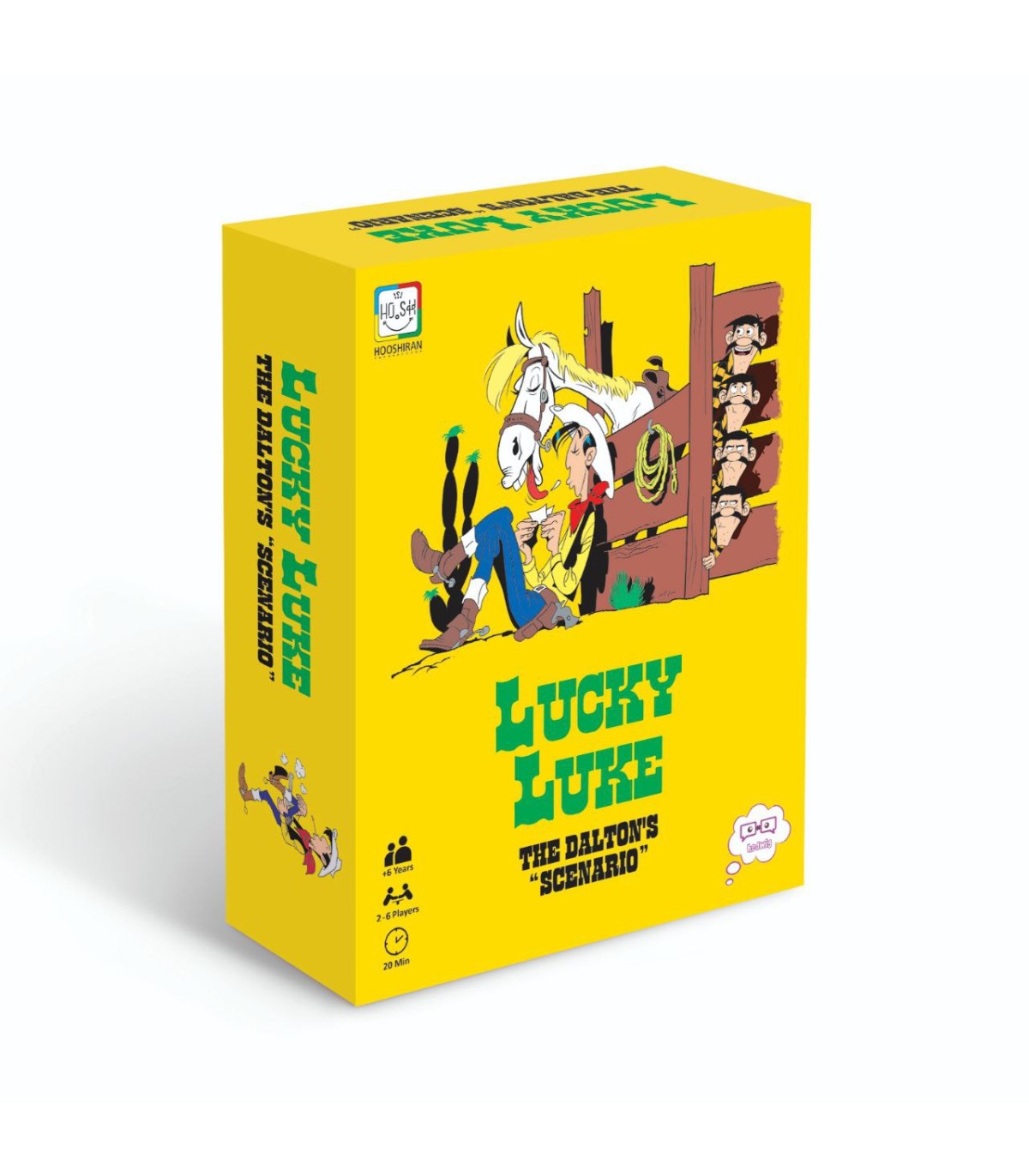 بازی فکری لوک خوش شانس Lucky Luke