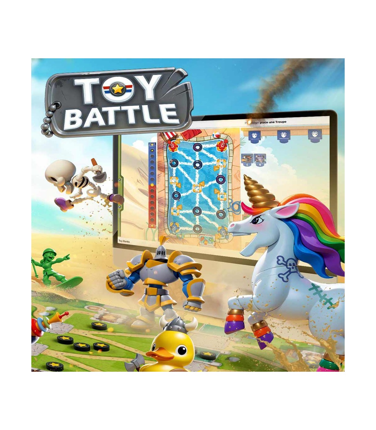 بازی توی بتل (نبرد اسباب بازی ها)Toy Battle