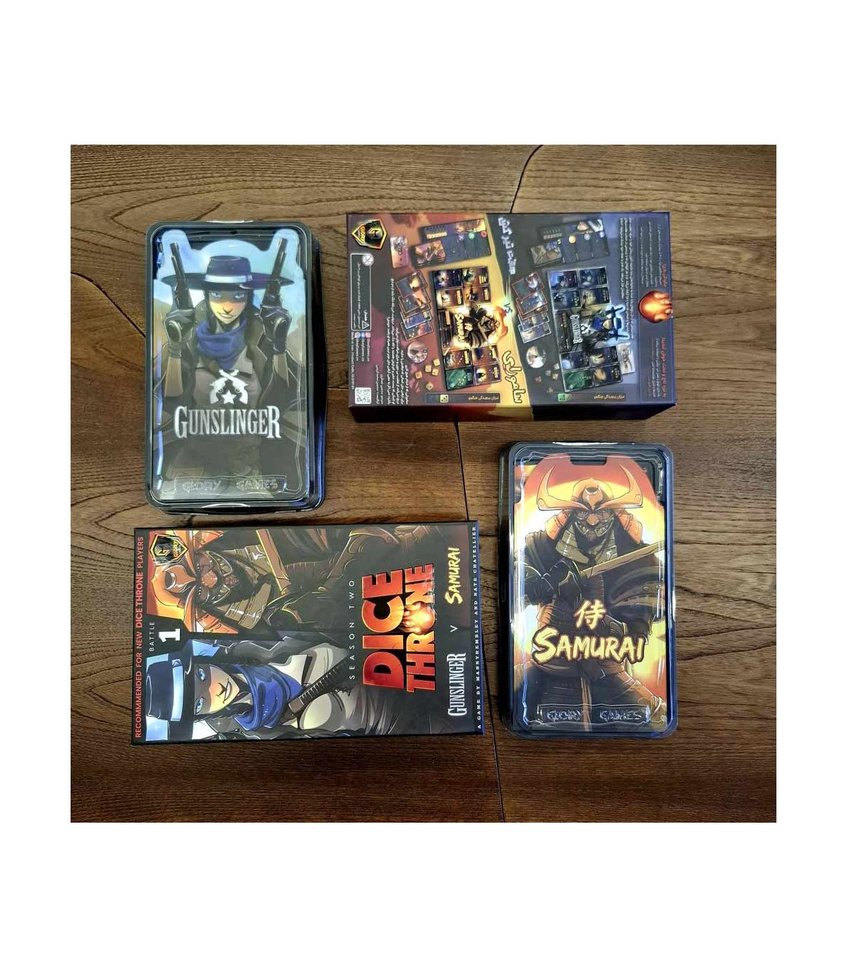 دایس ترون فصل دوم مبارزه اول Dice Throne S2 B1